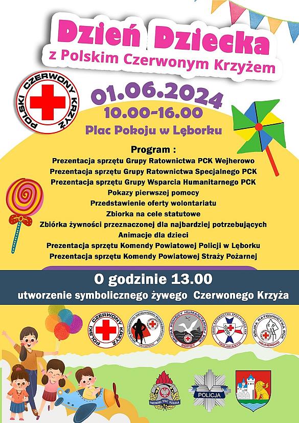 Dzień Dziecka z Polskim Czerwonym Krzyżem w Lęborku