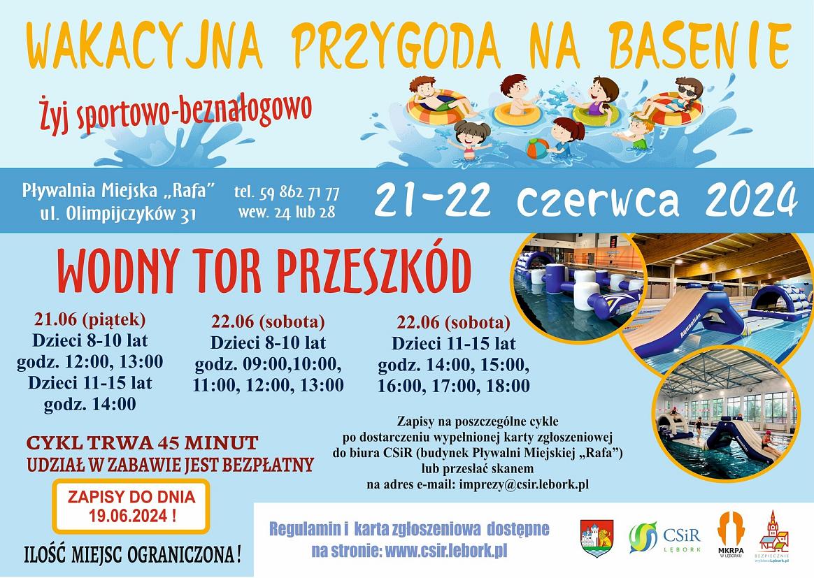 Wakacyjna przygoda na basenie 2024