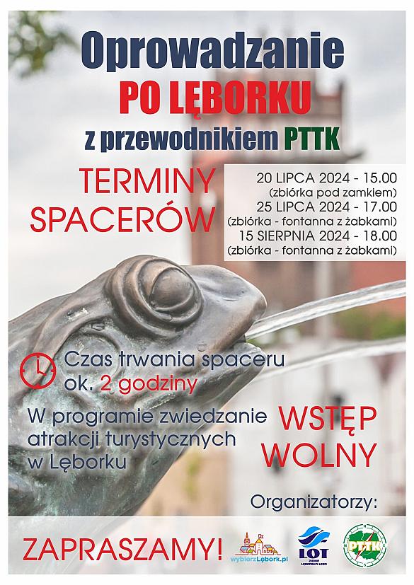 Przewodnicy PTTK oprowadzają po ciekawych miejscach Lęborka