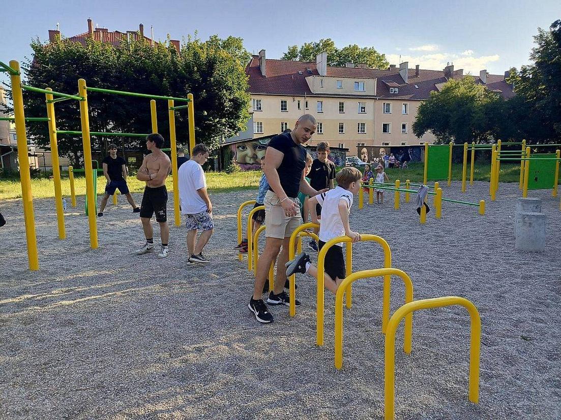 Ostatnie zajęcia kalisteniki w ramach 
