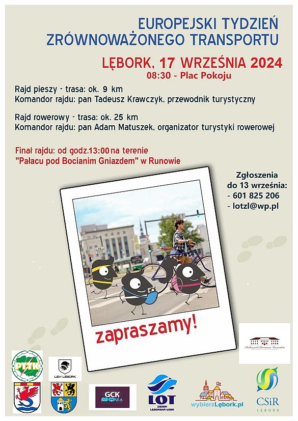 Pieszo i rowerem ku zrównoważonemu transportowi!