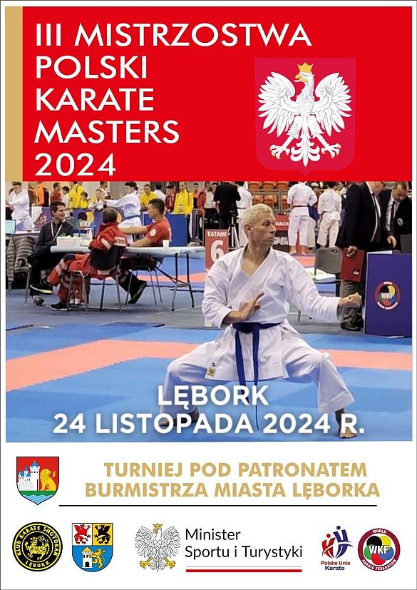 III Mistrzostwa Polski Mastersów w Karate w Lęborku już 24 listopada!