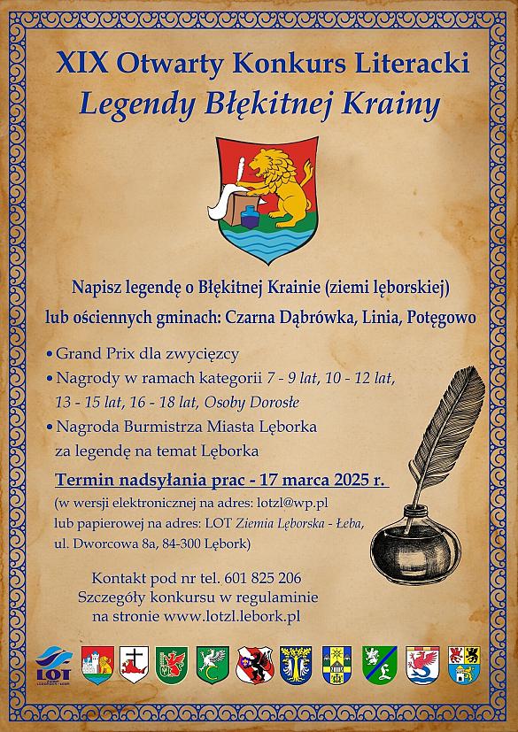 Napisz legendę o Błękitnej Krainie!