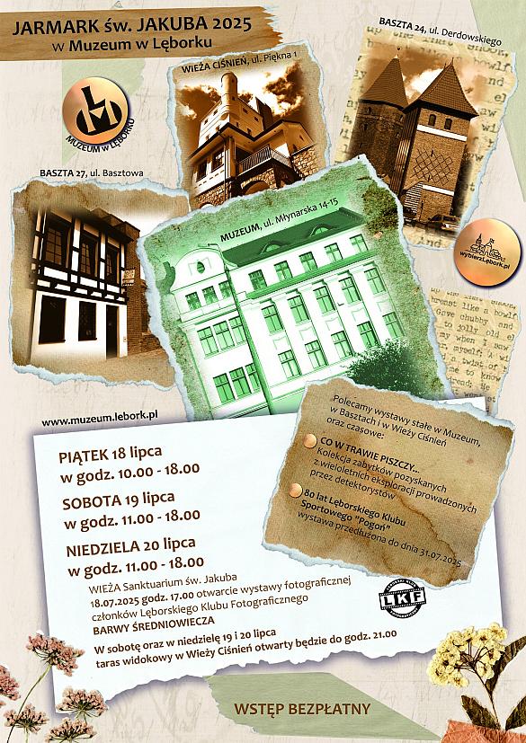 Jarmark św. Jakuba 2025 w Muzeum w Lęborku