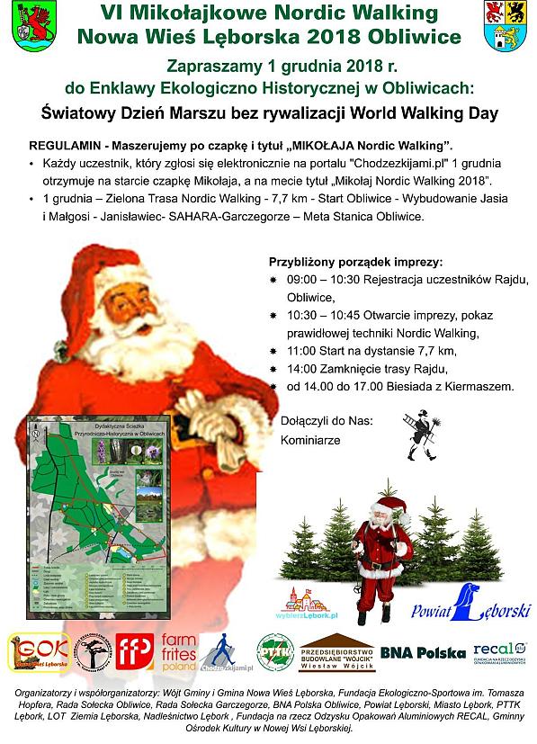 VI Mikołajkowe Nordic Walking Nowa Wieś Lęborska