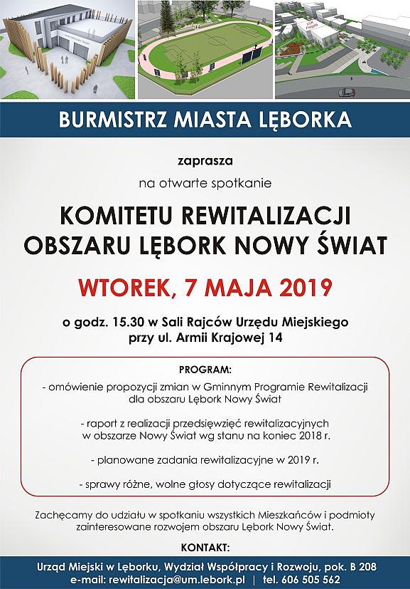 Rewitalizacja Lębork Nowy świat - otwarte spotkanie
