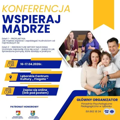 Konferencja "Wspieraj Mądrze" w Lęborku