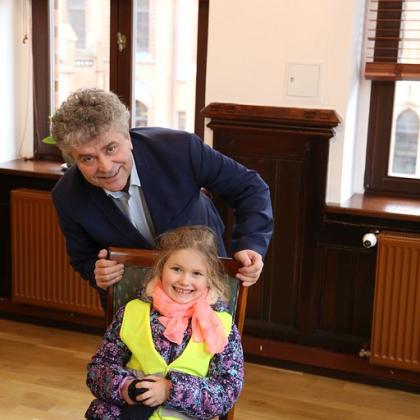 Świąteczna wizyta przedszkolaków w Ratuszu