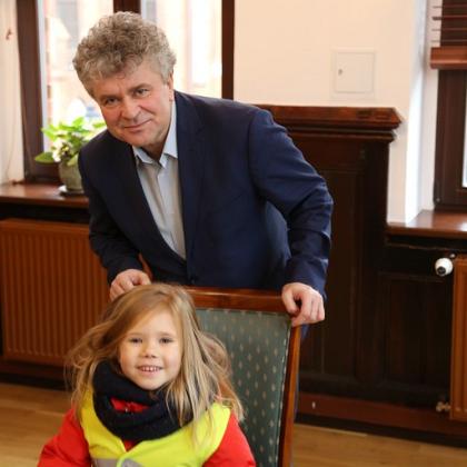 Świąteczna wizyta przedszkolaków w Ratuszu