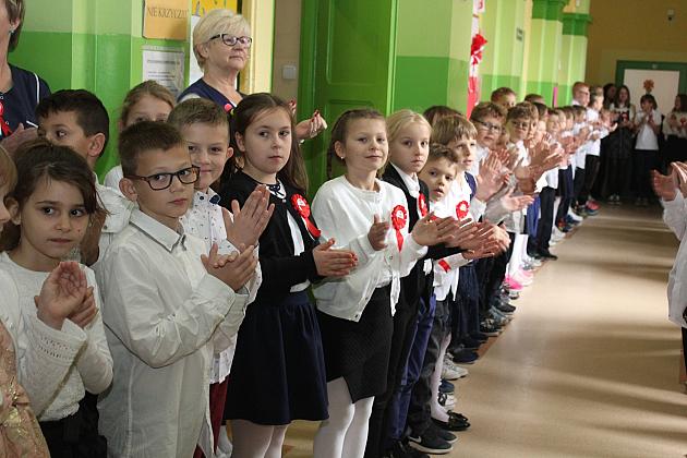 Razem zaśpiewali wszystkie zwrotki Mazurka Dąbrowskiego