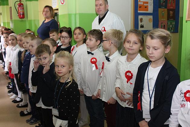 Razem zaśpiewali wszystkie zwrotki Mazurka Dąbrowskiego