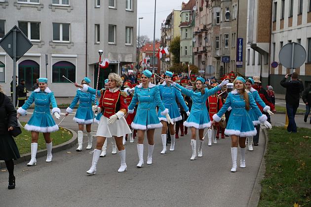 Lęborczanie świętowali 101 rocznicę odzyskania Niepodległości