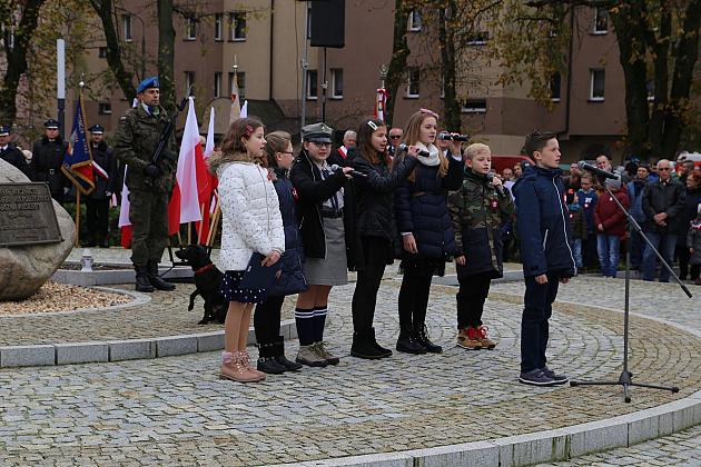 Lęborczanie świętowali 101 rocznicę odzyskania Niepodległości