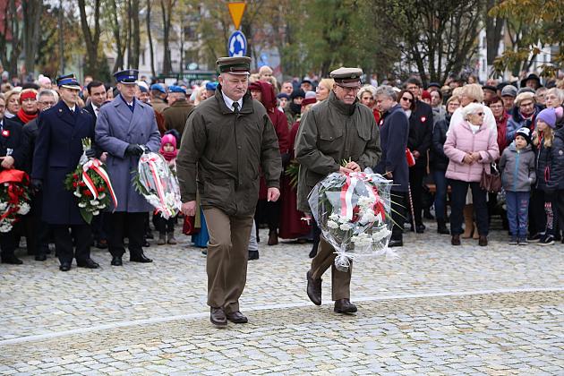 Lęborczanie świętowali 101 rocznicę odzyskania Niepodległości