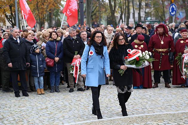 Lęborczanie świętowali 101 rocznicę odzyskania Niepodległości