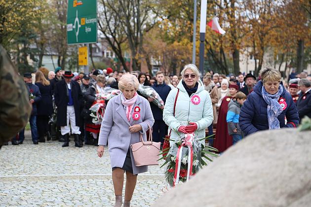 Lęborczanie świętowali 101 rocznicę odzyskania Niepodległości