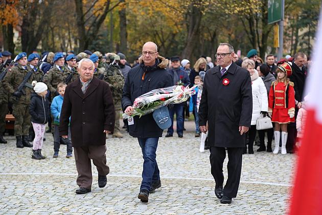 Lęborczanie świętowali 101 rocznicę odzyskania Niepodległości
