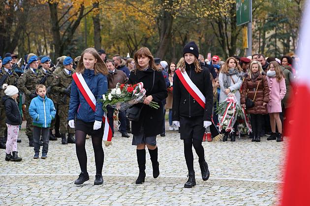 Lęborczanie świętowali 101 rocznicę odzyskania Niepodległości