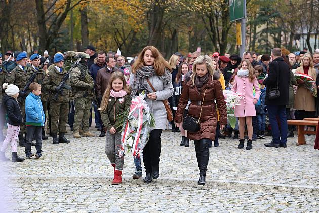 Lęborczanie świętowali 101 rocznicę odzyskania Niepodległości