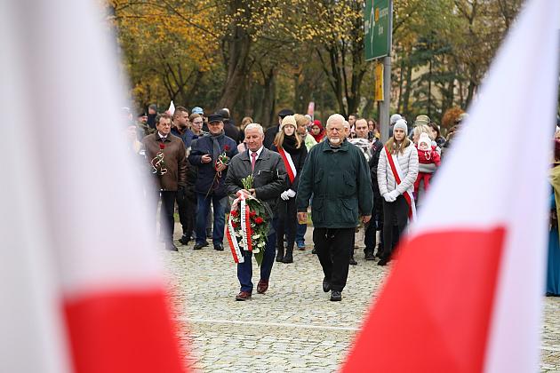Lęborczanie świętowali 101 rocznicę odzyskania Niepodległości