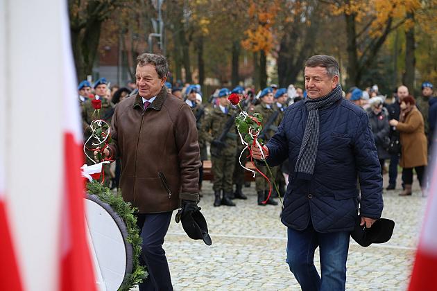 Lęborczanie świętowali 101 rocznicę odzyskania Niepodległości