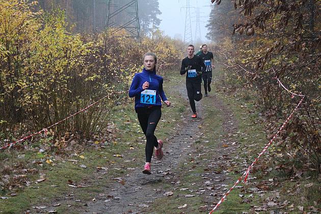 Indywidualne Biegi Przełajowe z okazji Święta Niepodległości w strugach deszczu