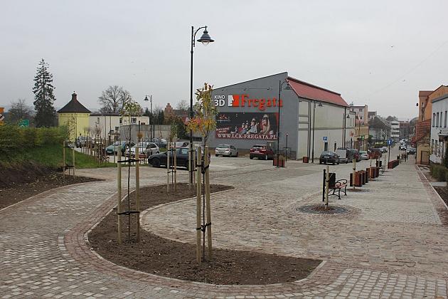 Gdańska przy kinie „Fregata” w nowej odsłonie