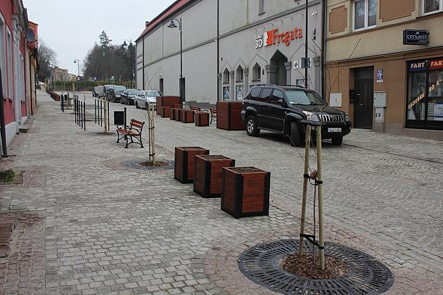 Gdańska przy kinie „Fregata” w nowej odsłonie