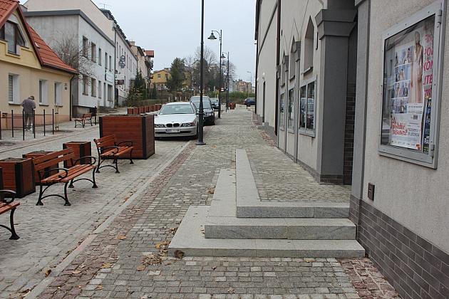 Gdańska przy kinie „Fregata” w nowej odsłonie