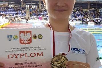 Weronika Klejna – złotą medalistką!