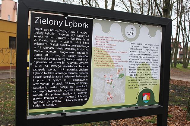 „Mini Park” nad rzeką Łebą zmienił oblicze