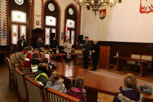 Świąteczna wizyta przedszkolaków