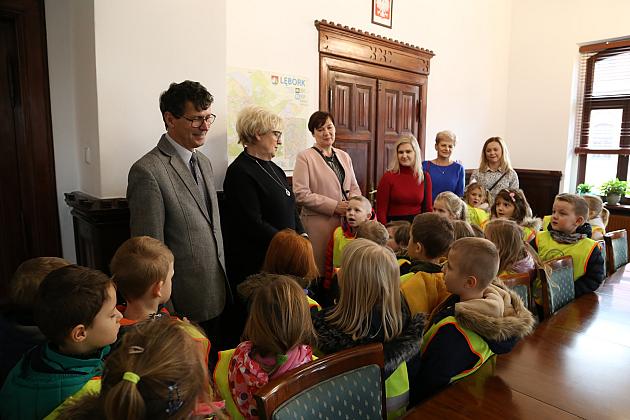 Przedświąteczna wizyta przedszkolaków z Przedszkola Nr 2