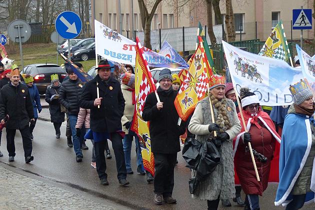 Orszak Trzech Króli dotarł do Lęborka