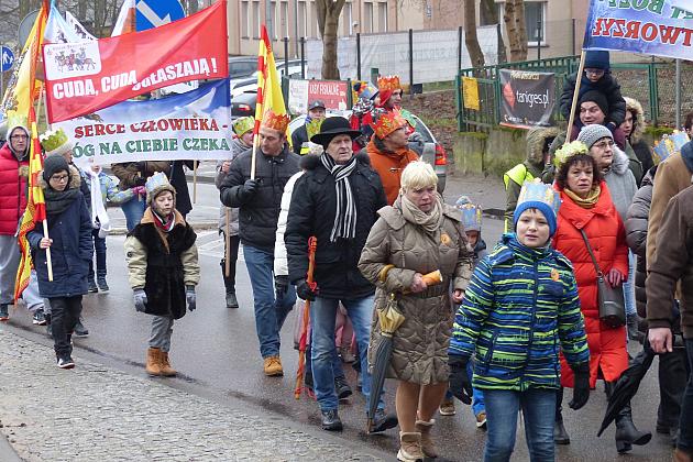 Orszak Trzech Króli dotarł do Lęborka