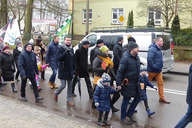Orszak Trzech Króli dotarł do Lęborka