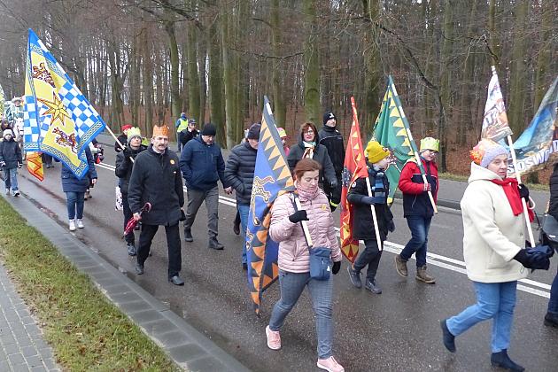 Orszak Trzech Króli dotarł do Lęborka