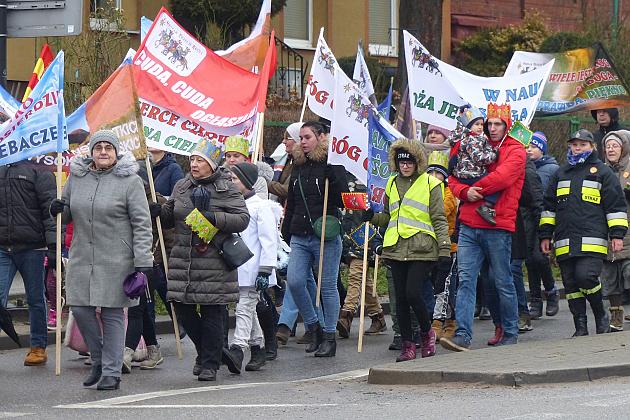Orszak Trzech Króli dotarł do Lęborka