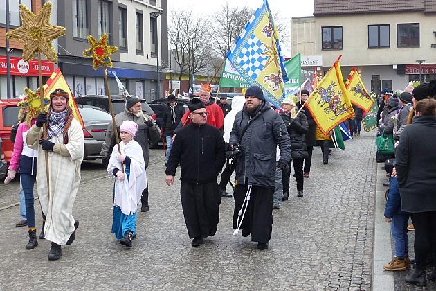 Orszak Trzech Króli dotarł do Lęborka