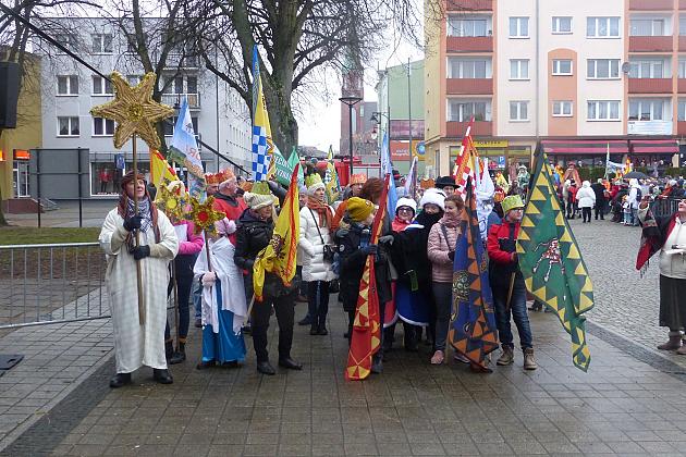 Orszak Trzech Króli dotarł do Lęborka