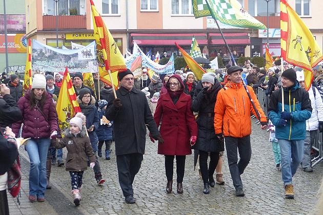Orszak Trzech Króli dotarł do Lęborka