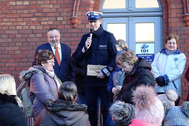 Nocny zimowy rajd po Lęborku