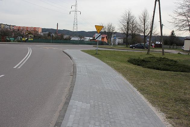 Remont chodnika na Brzozowej, budowa na Nadmorskiej