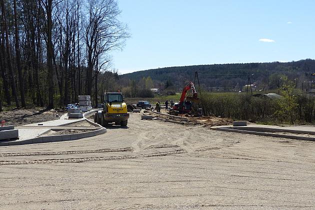 Majkowskiego w budowie. Nowe połączenie do Kaszubskiej coraz bliżej