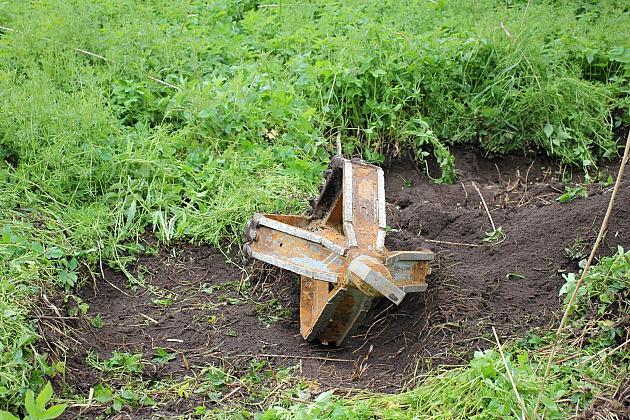 Wodociągowy przewiert sterowany pod rzeką Łebą