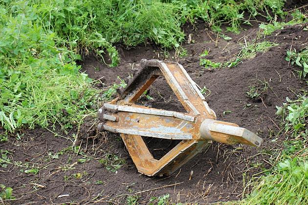 Wodociągowy przewiert sterowany pod rzeką Łebą