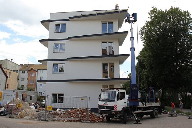 Budowa mieszkań komunalnych przy Placu Piastowskim na ukończeniu