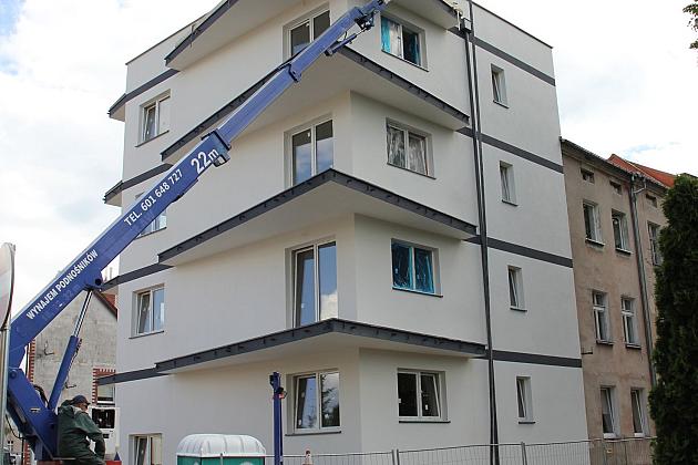 Budowa mieszkań komunalnych przy Placu Piastowskim na ukończeniu