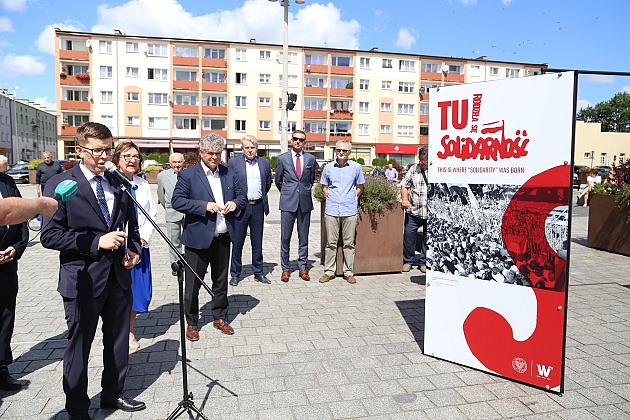 „Tu rodziła się Solidarność”