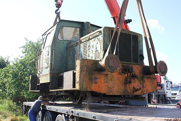 Lokomotywa odzyska blask. Po renowacji stanie przed dworcem kolejowym